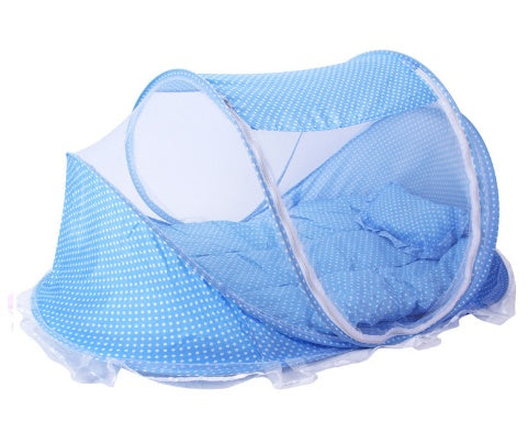 Cuddle Hue Foldable Net Bed