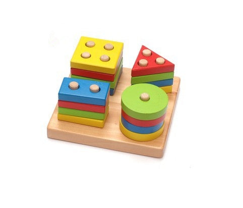 Cuddle Hue Wooden Kids Puzzle