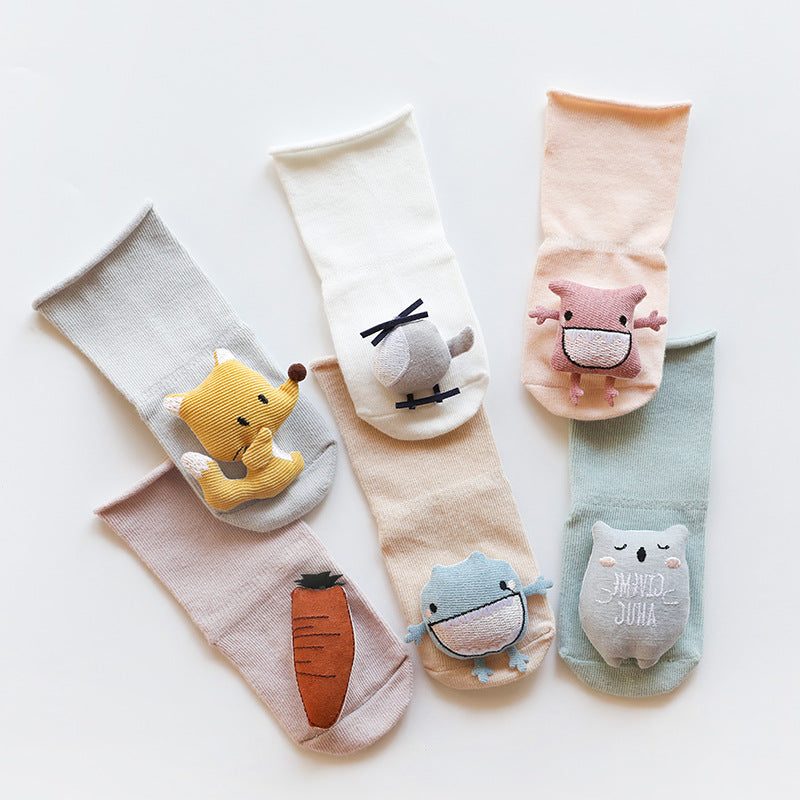 Cuddle Hue Cotton Socks