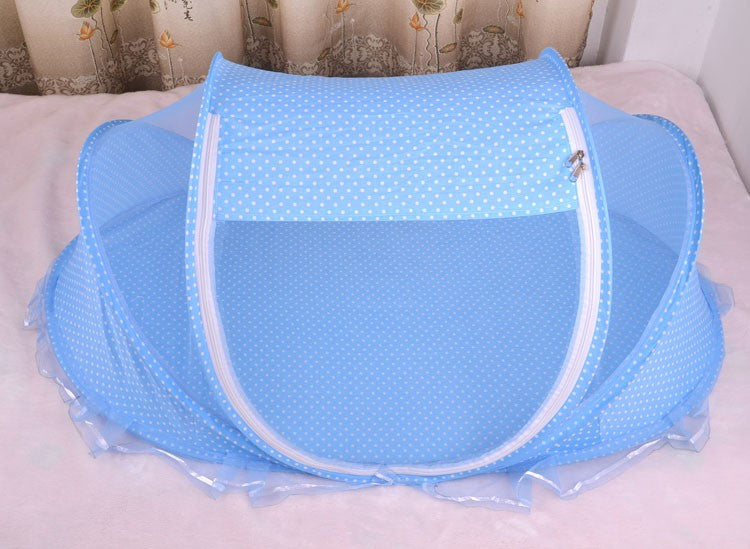 Cuddle Hue Foldable Net Bed