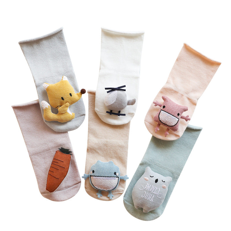 Cuddle Hue Cotton Socks
