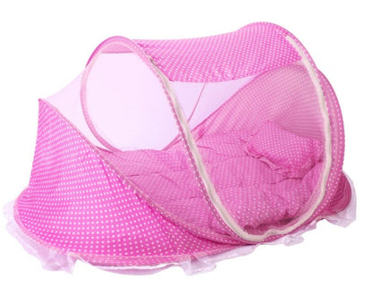 Cuddle Hue Foldable Net Bed